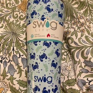 Swig Life Crab Stainless Steel Drink Tumbler 32oz